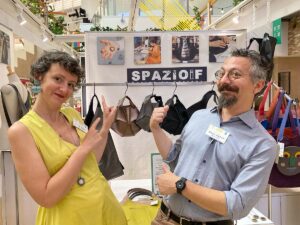 阪急うめだ本店イタリアフェアでのSPAZIOiFポップアップブース